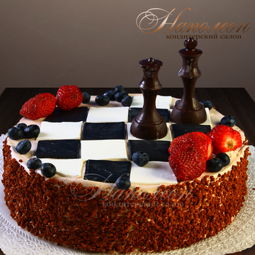 Бисквитный торт Шахматная доска | Рецепт | Вкусняшки, Бисквитный торт, Торт